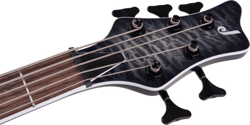 Jackson X Series Spectra Bass SBXQ V - Transparent Black Burst