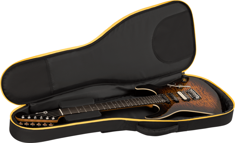 Charvel Pro-Mod Plus Dinky DK24 HSS QM - Amber Tiger Eye