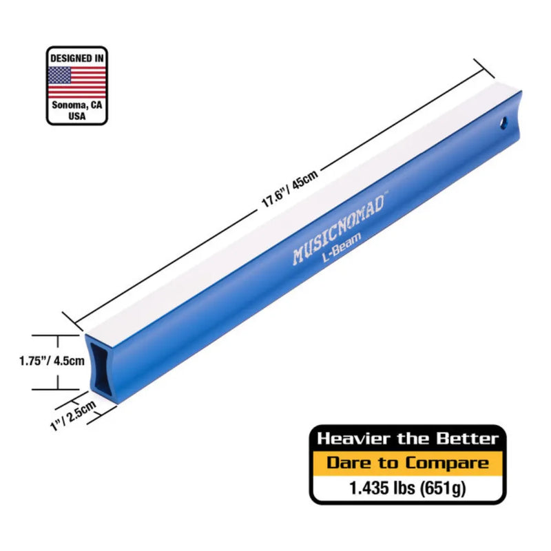 Music Nomad Fret Leveler Beam for Acoustic and Electric Guitars