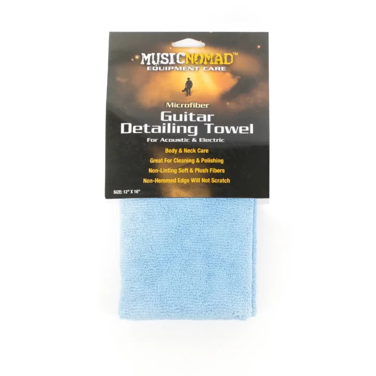 MUSIC NOMAD Edgeless Microfiber Guitar Detailing Towel