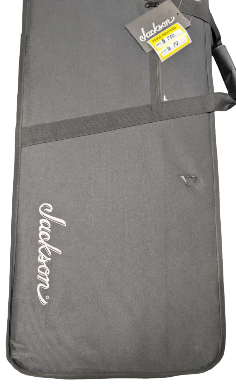 Jackson Foam Core Bass Case - Black - (Minor Fabric Tear)