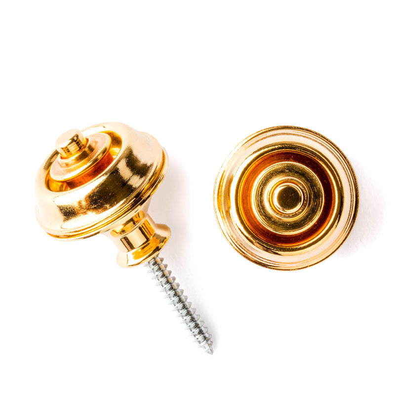 Dunlop Straplok Dual Design Strap Retainer - Gold