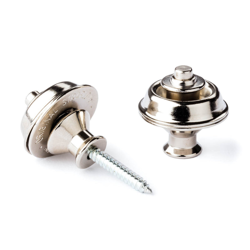 Dunlop Straplok Dual Design Strap Retainer - Nickel