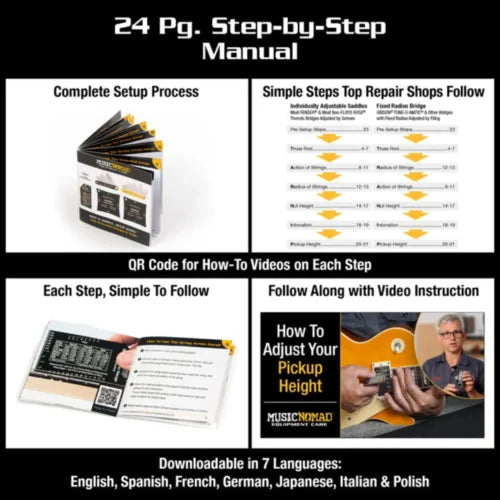 Music Nomad KEEP IT SIMPLE, SETUP (KISS) Starter Kit Bundle