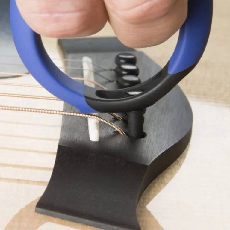 Music Nomad Grip Puller - Premium Bridge Pin Puller