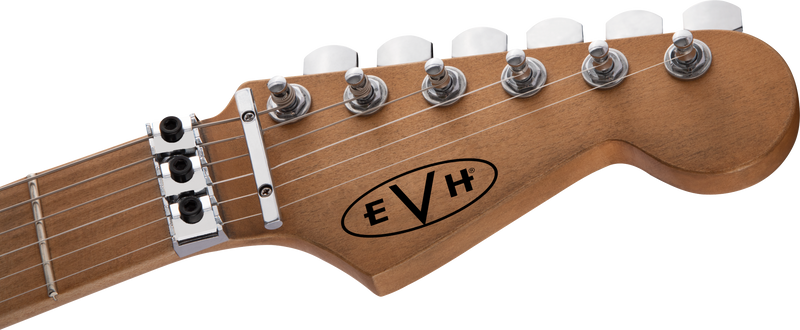 EVH Striped Series Frankenstein Relic - Red / Black / White