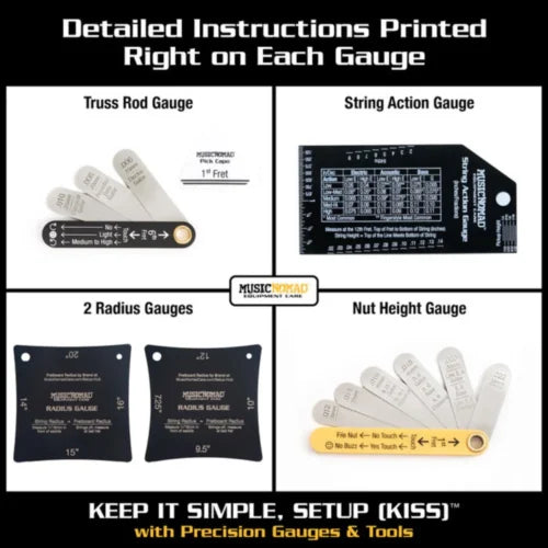 Music Nomad KEEP IT SIMPLE, SETUP (KISS) Starter Kit Bundle