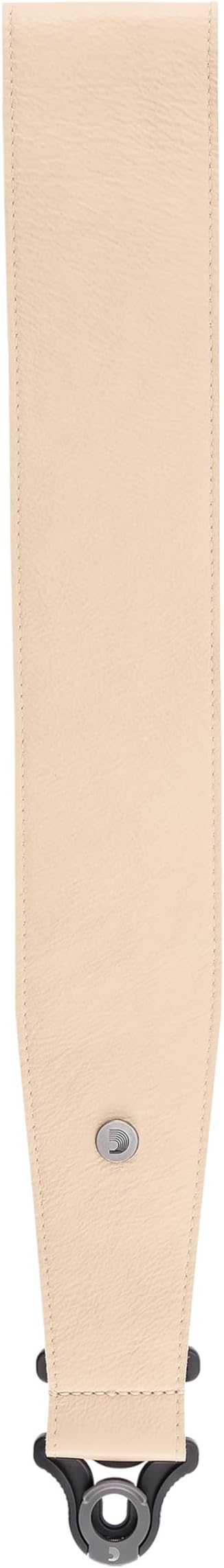 DAddario Comfort Leather Auto Lock Guitar Strap - Tan
