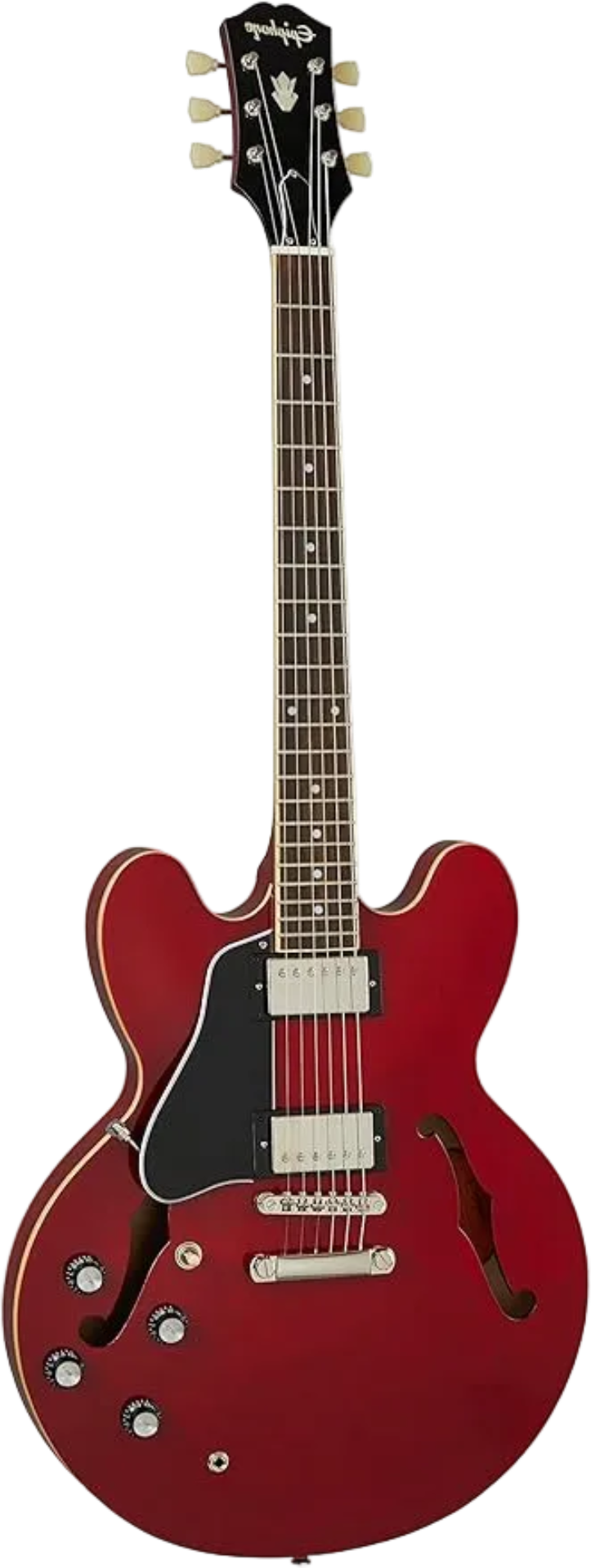 Epiphone ES-335 Left-handed Semi-hollowbody - Cherry