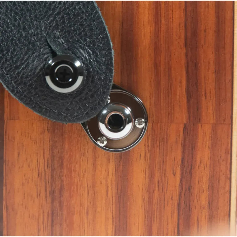 MusicNomad Acousti-Lok Strap Lock Adapter for 3 Screw Output Jack/End Pins