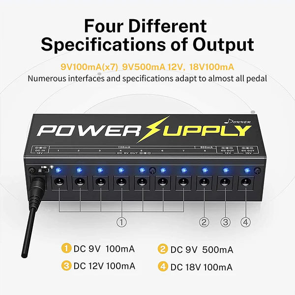 Donner DP-1-10 Power Supply