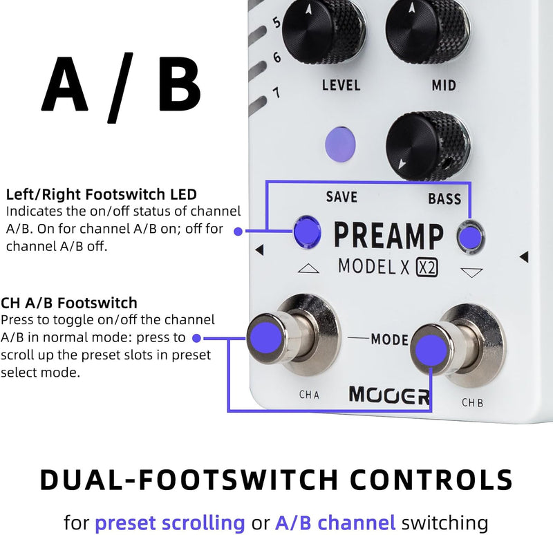 Mooer Preamp Model X2