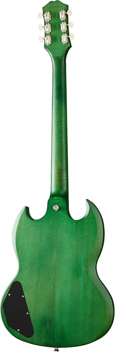 Epiphone SG Classic Worn P-90s - Worn Inverness Green