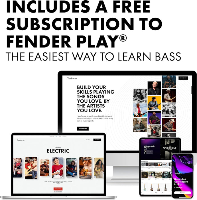 Fender Squier Debut Precision Bass Combo Pack - Black