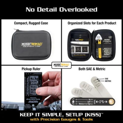 Music Nomad KEEP IT SIMPLE, SETUP (KISS) Starter Kit Bundle