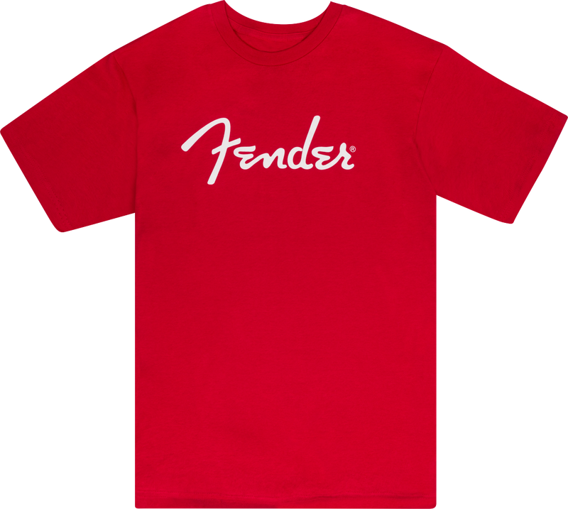 Fender Dakota Red Spaghetti Logo T-Shirt  - Small