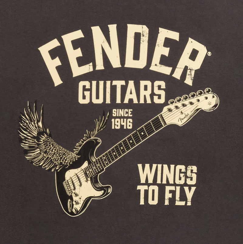 Fender Wings to Fly T-shirt - Medium