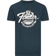 Fender World Wide Vintage Navy Tee - Small