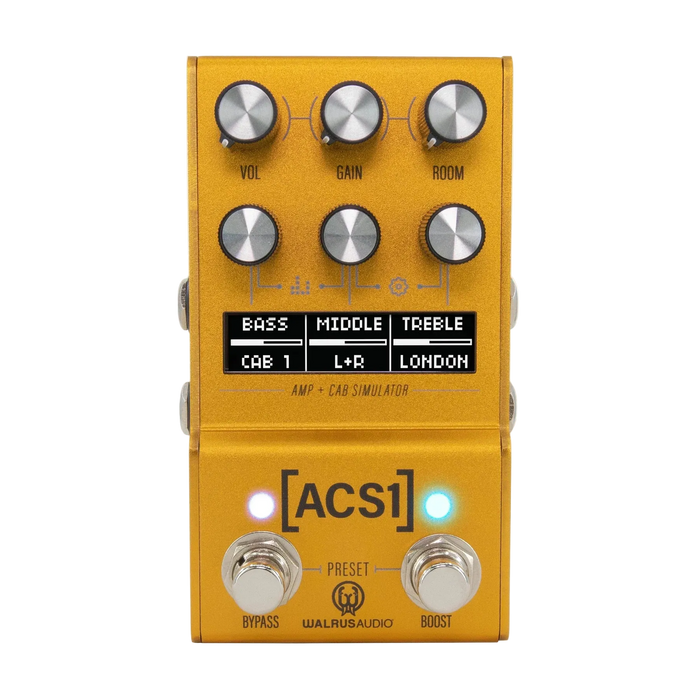 Walrus Audio Mako MKII ACS1 Amp and Cab Simulator Pedal