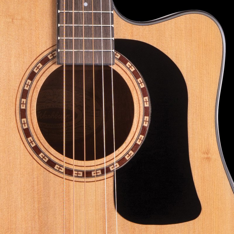 Washburn AD5CEPACK-A Apprentice Dreadnought Acoustic Electric Guitar Pack