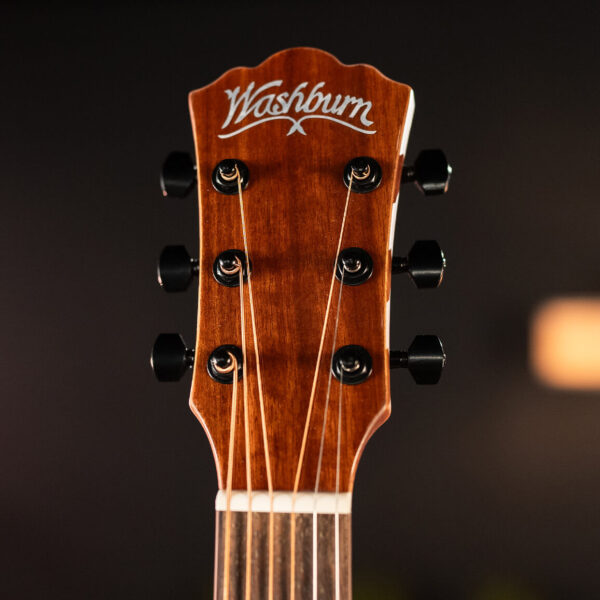 Washburn Vite S9V Bella Tono Studio Cutaway Acoustic Electric - Gloss Charcoal Burst