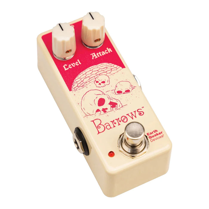 EarthQuaker Devices Barrows V1 Fuzz Attacker - Light Ivory