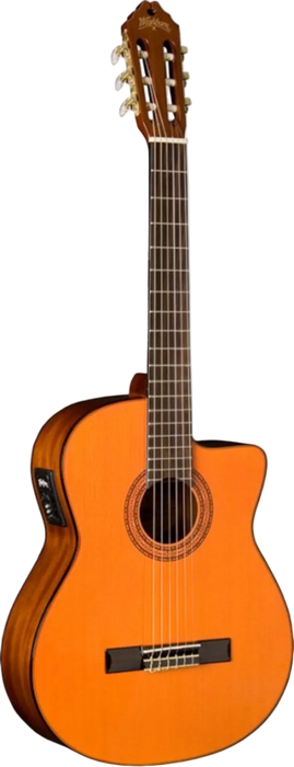 Washburn Classical C5CE Nylon String Acoustic-Electric - Natural