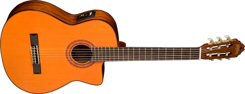 Washburn Classical C5CE Nylon String Acoustic-Electric - Natural