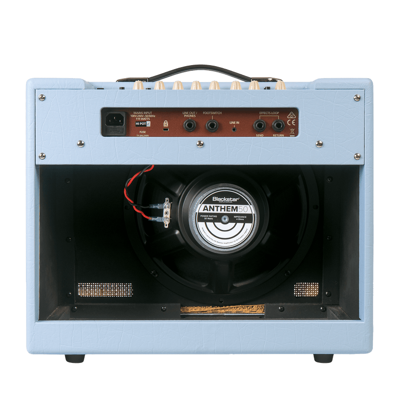 Blackstar Debut 50R Combo Amp - Union Jack Baby Blue
