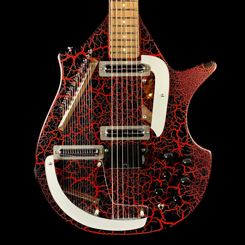 Danelectro Sitar - Red Crackle