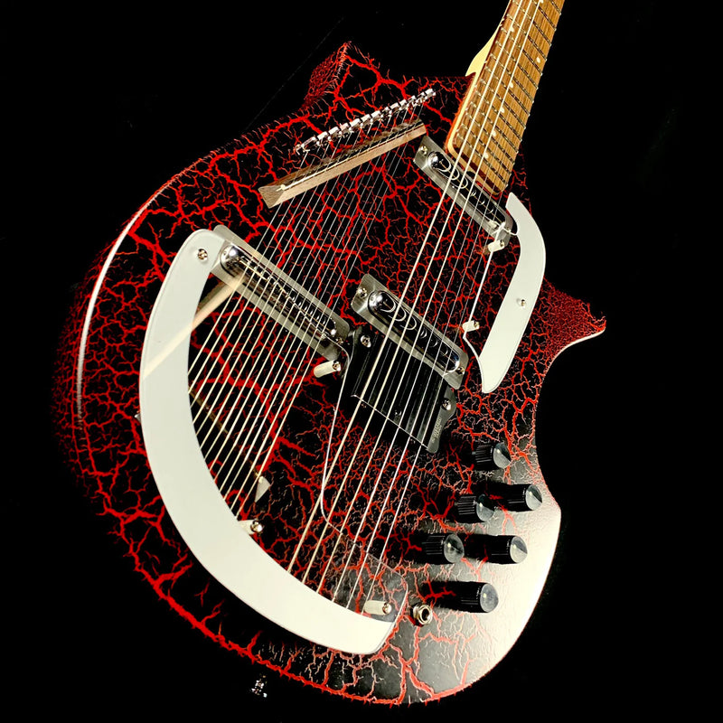 Danelectro Sitar - Red Crackle