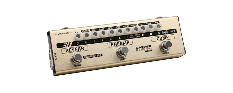 Valeton Dapper Acoustic Mini Multi-effects Pedal