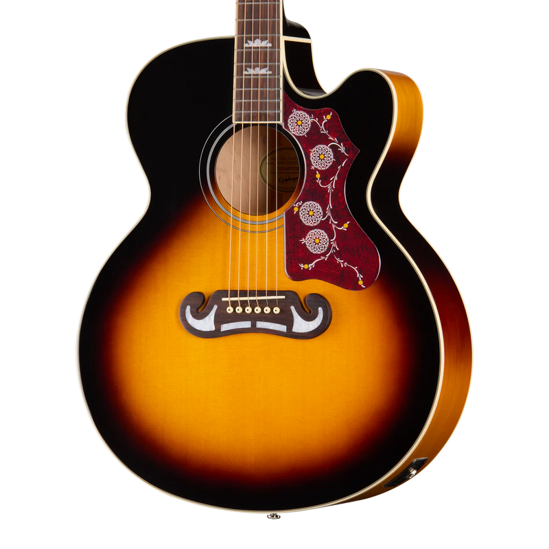 Epiphone J-200EC Studio - Vintage Sunburst