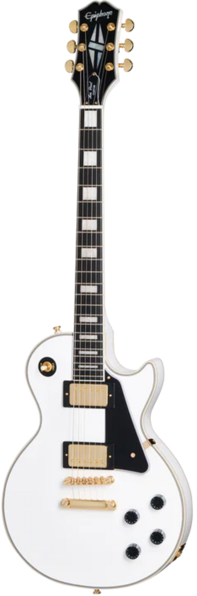 Epiphone Les Paul Custom - Alpine White — Guitars Boutique