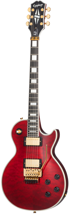 Epiphone Alex Lifeson Les Paul Custom Axcess Ruby