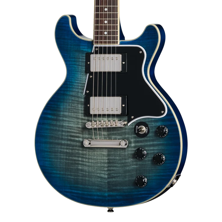 Epiphone Les Paul Special Double Cut Figured - Ocean Water