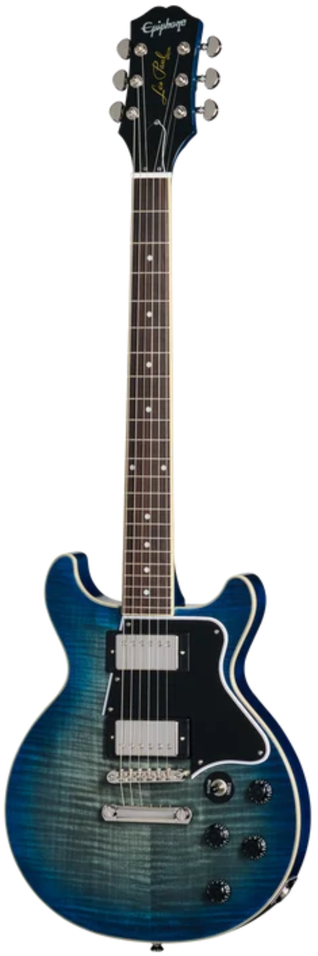 Epiphone Les Paul Special Double Cut Figured - Ocean Water