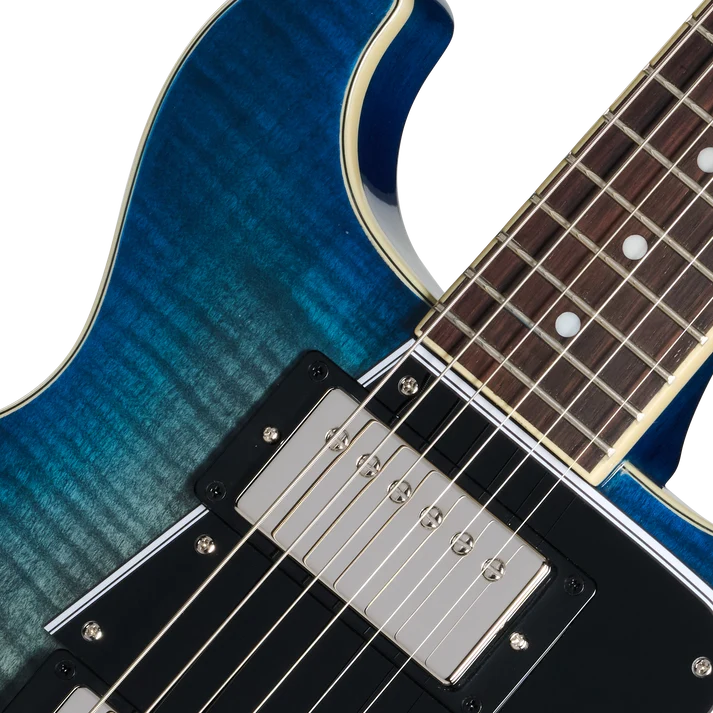 Epiphone Les Paul Special Double Cut Figured - Ocean Water