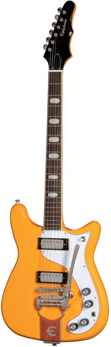 Epiphone 150th Anniversary Crestwood Custom - Orange — Guitars