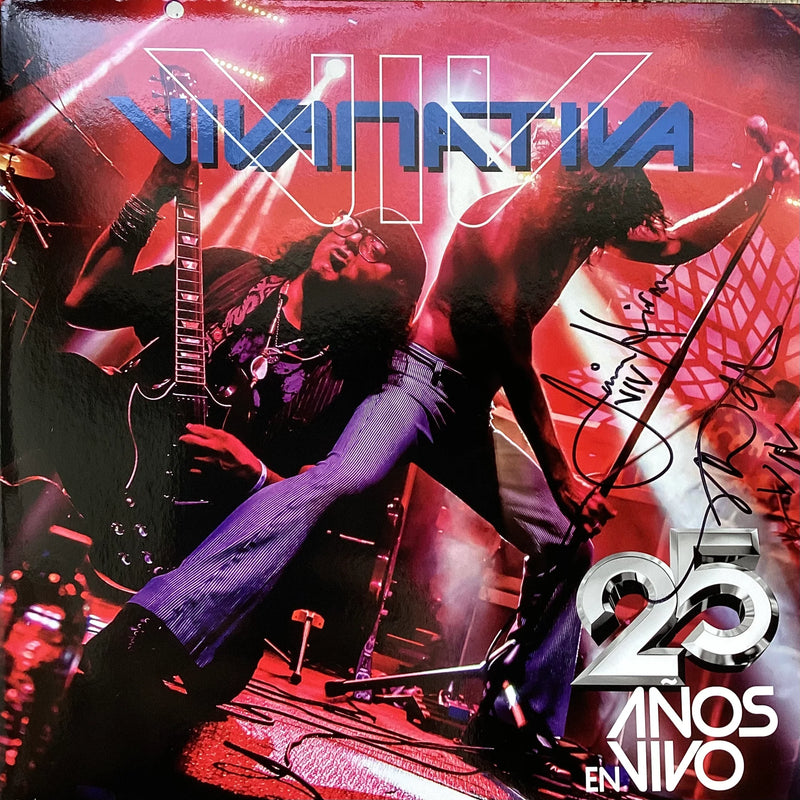 Viva Nativa - 25 Años en Vivo Autographed Vinyl