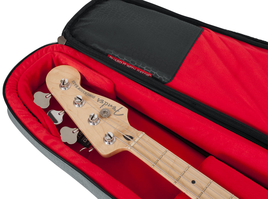 Gator Transit Bag - Bass - Gray