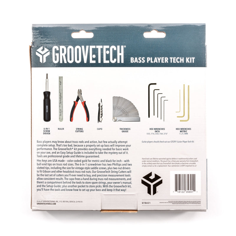 Cruz Tools GrooveTech Bass Player Tech Kit
