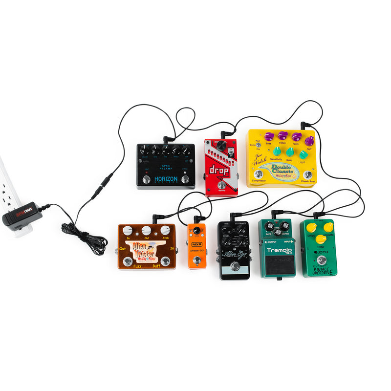 Gator Pedalboard Power Supply Wall Wart Combo Pack