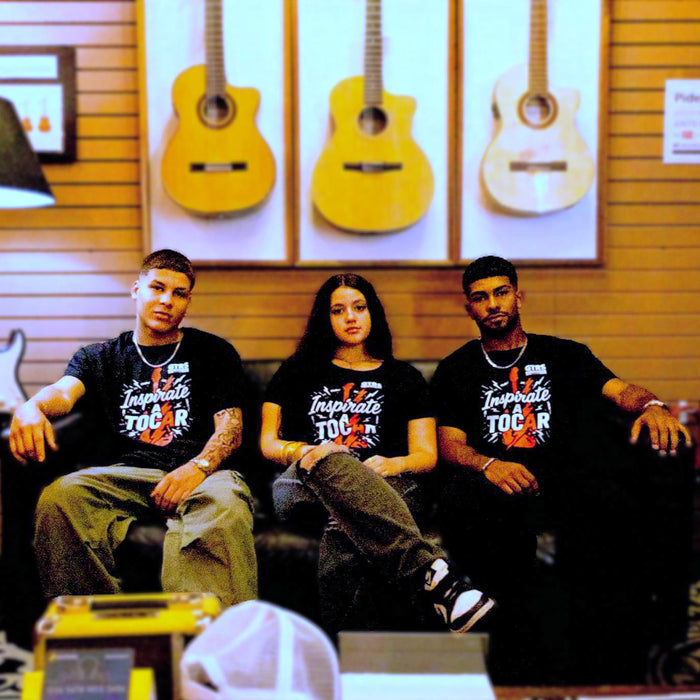 Official Guitars Boutique T-Shirt "Inspirate a Tocar" - Ladies
