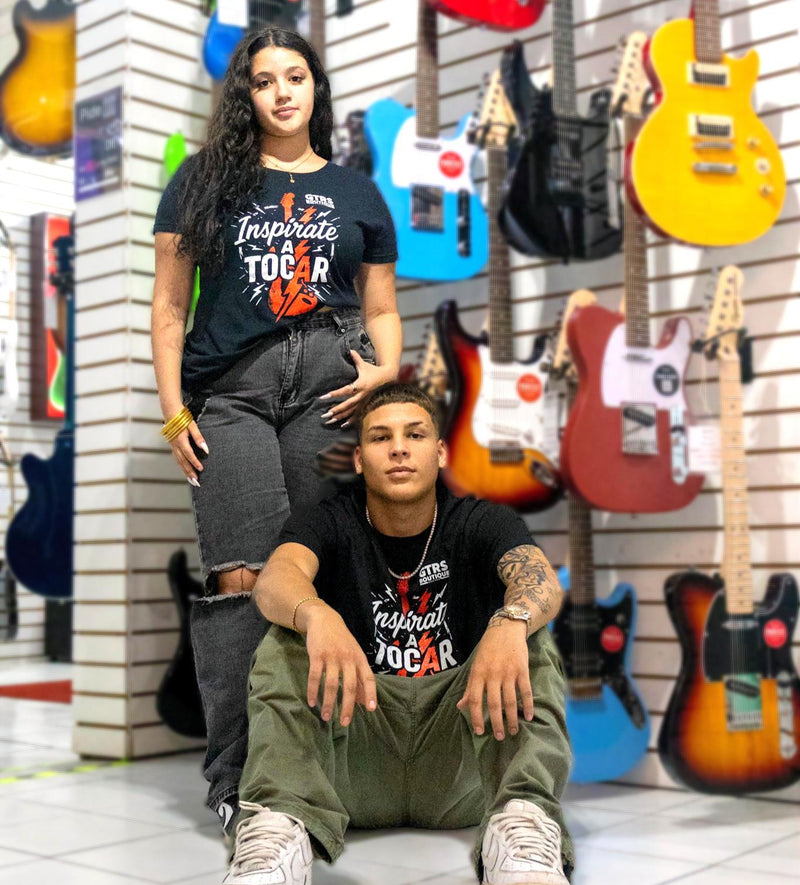 Official Guitars Boutique T-Shirt "Inspirate a Tocar" - Ladies
