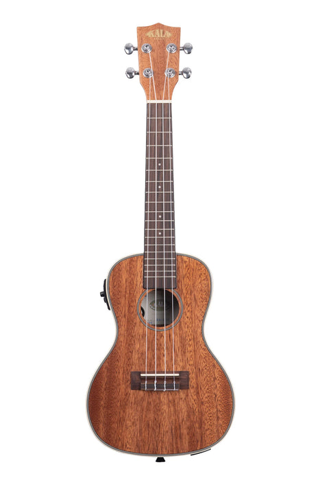 Kala Concert Gloss Mahogany Ukulele With EQ