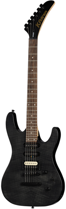 Kramer Striker Figured HSS - Transparent Black