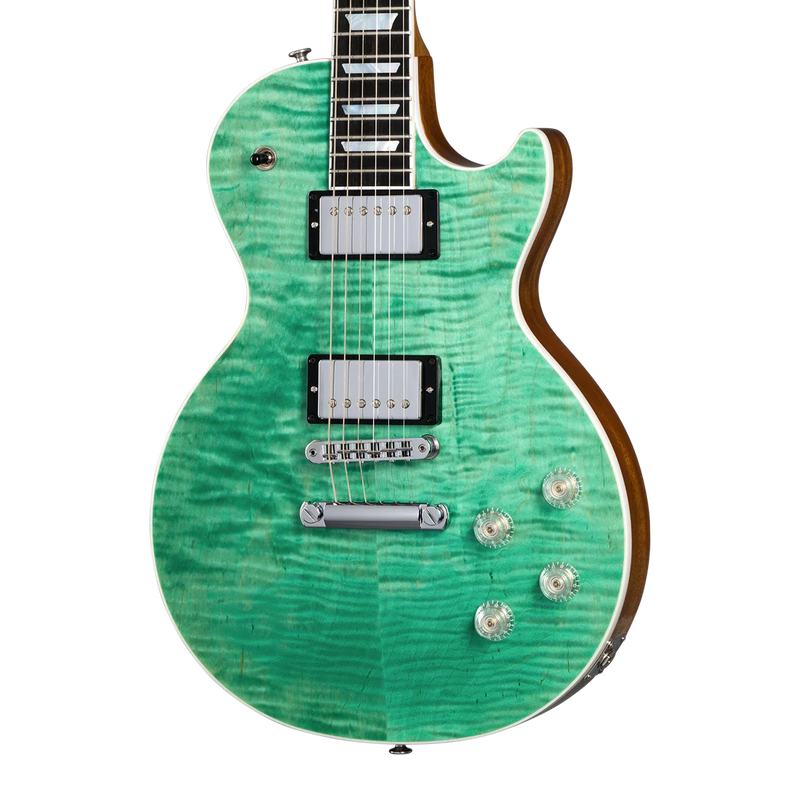 Gibson Les Paul Modern Figured Seafoam Green - Seafoam Green