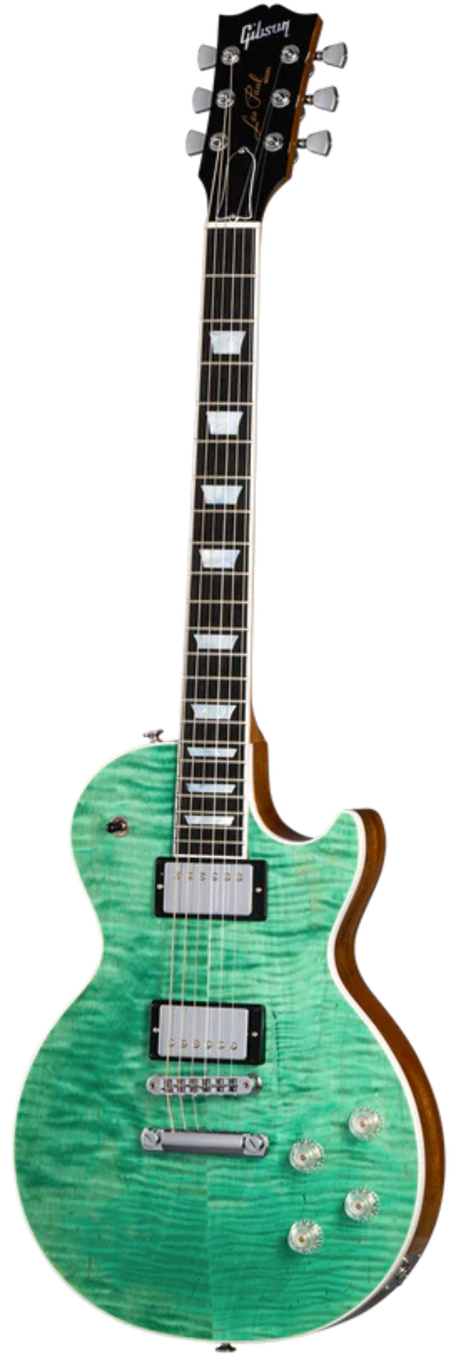 Gibson Les Paul Modern Figured Seafoam Green - Seafoam Green