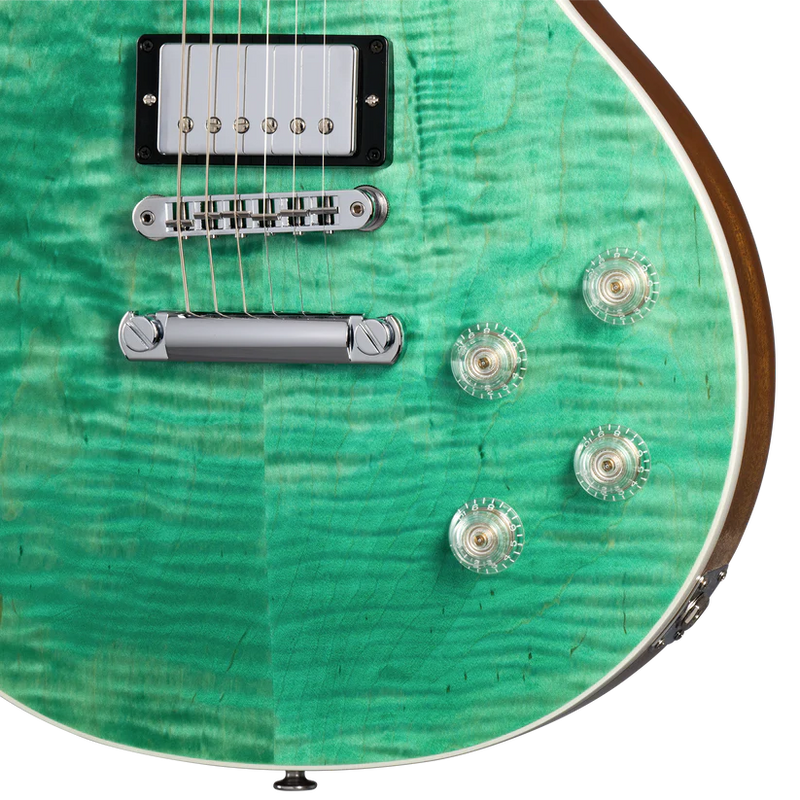 Gibson Les Paul Modern Figured Seafoam Green - Seafoam Green